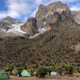 4-day Mount Kenya trekking Sirimon route